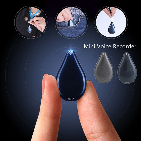 Kalsten | Keychain Voice Recorder – 100-Hour Memory, Portable & Discreet