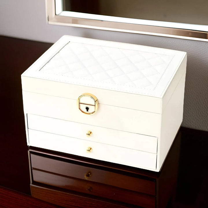 EleganceBox Luxury Jewelry Box – Multiple Storage Box for Jewelry | Kalsten