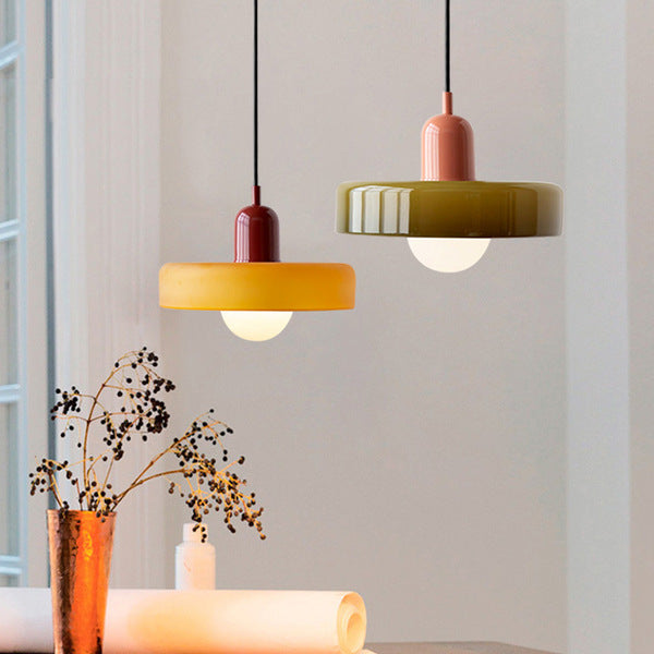 Colorful Bauhaus-Style Pendant Lamp - StiloGlas | Kalsten