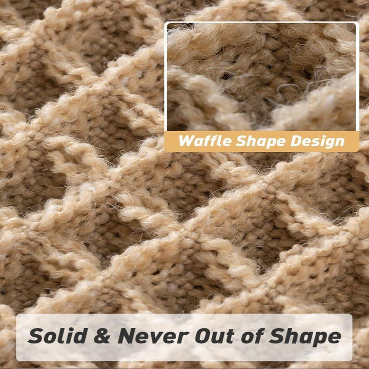 Waffle Bath Mat - Ultra-Absorbent, Soft, Machine Washable