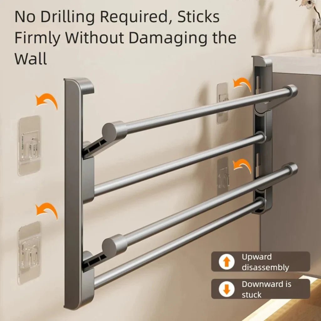 Wall-mounted shoe rack with drainage system | Kalsten