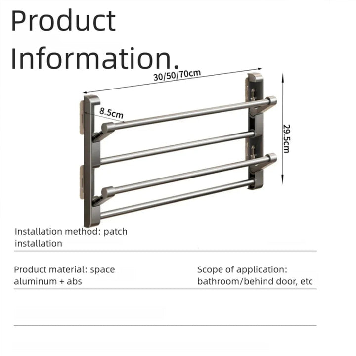 Wall-mounted shoe rack with drainage system | Kalsten