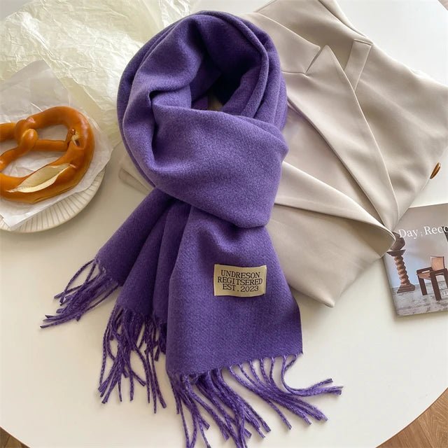 Meriva Soft Wool Winter Scarf (Unisex)