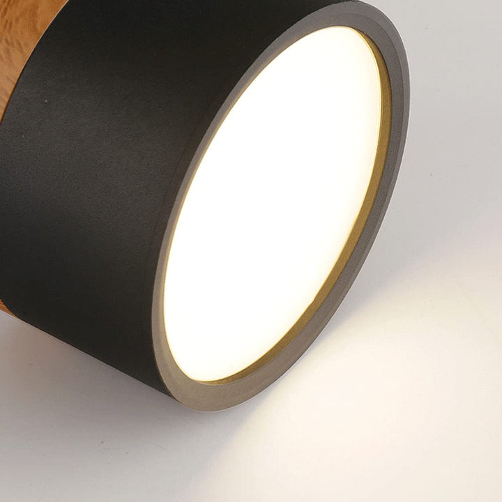 Modern Cylinder LED Flush Mount Ceiling Lamp Noxord