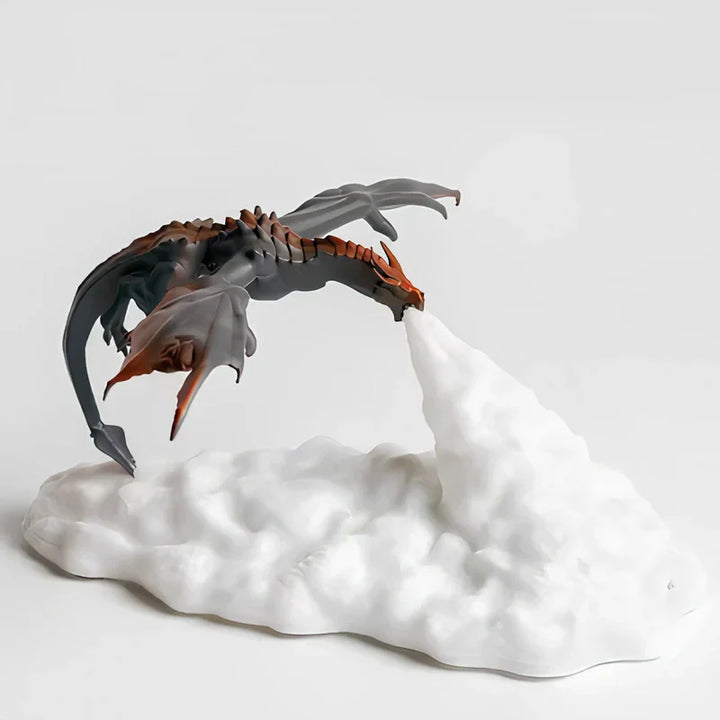 LED Fantasy Dragon Flame Table Lamp | Kalsten
