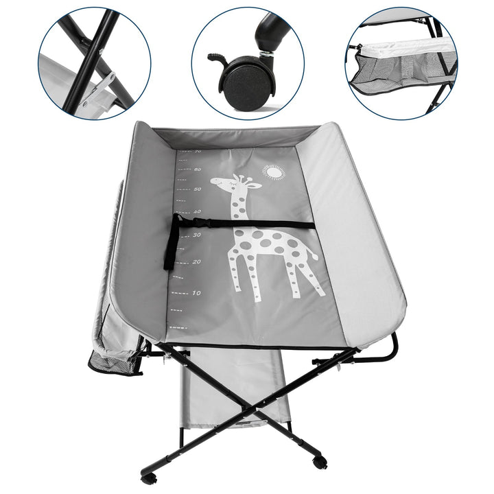 Foldable Changing Table Baby Changing Unit | Kalsten