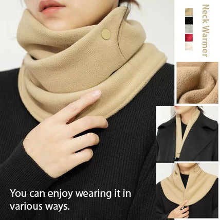 Kalsten | Winter Fleece Neck Scarf - Cozy Neck Warmer, Neck Wrap for Cold Weather