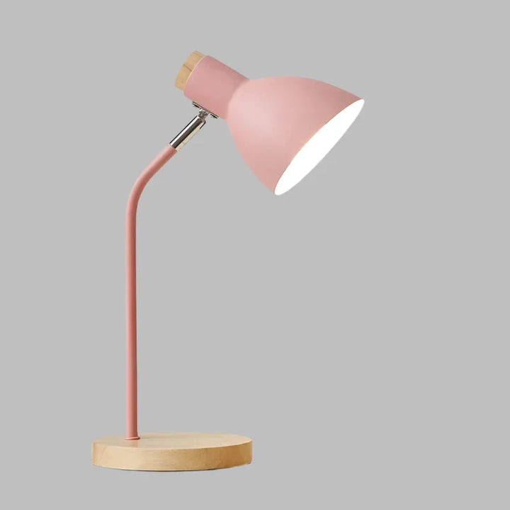 Kalsten | Wooden Table Lamp – Creative Scandinavian Desk Lamp made of Wood and Metal