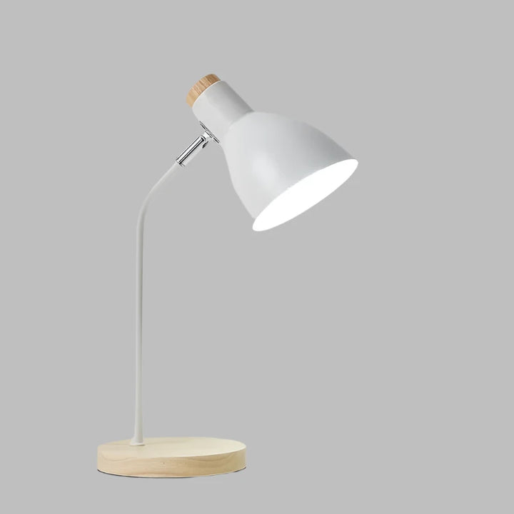 Kalsten | Wooden Table Lamp – Creative Scandinavian Desk Lamp made of Wood and Metal