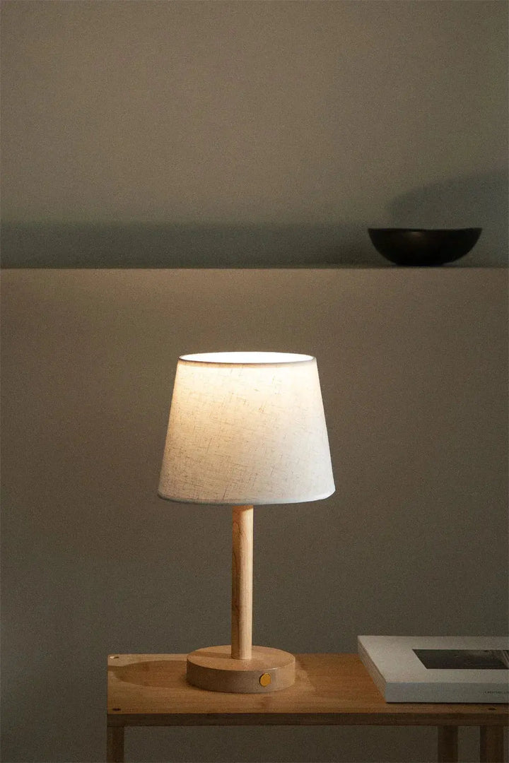 Wooden LED Night Light WoodGlow – Modern & Wireless Light Noxord