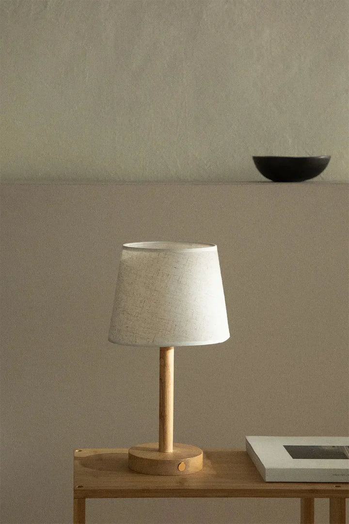 Wooden LED Night Light WoodGlow – Modern & Wireless Light Noxord