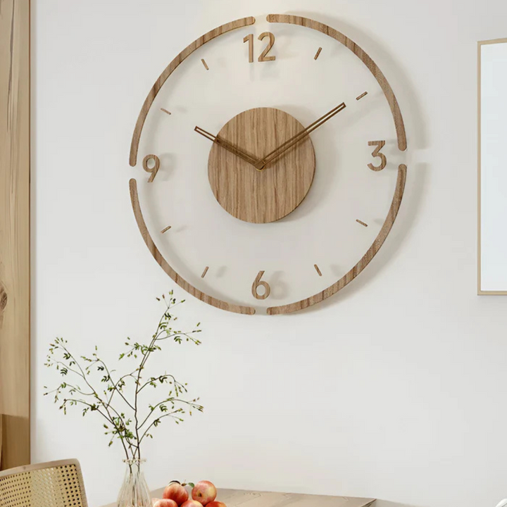 Kalsten | Wood Modern Silent Wall Clock