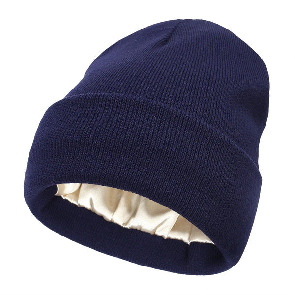 Noor Silk & Wool Winter Hat (Anti-Frizz)