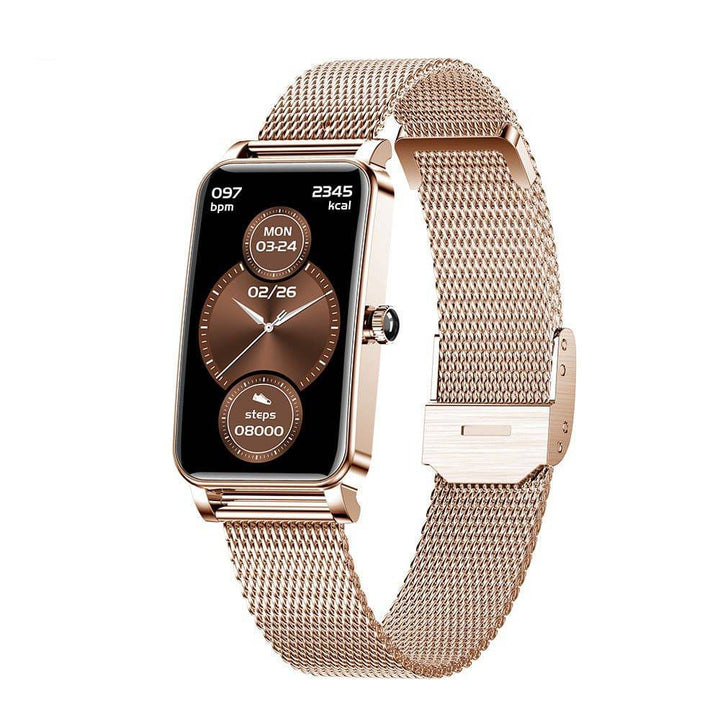 Kalsten | Zelina Women’s Smartwatch – Stylish Fitness Tracker with Heart Rate, Sleep Monitor & Notifications