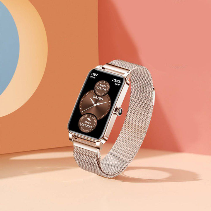 Kalsten | Zelina Women’s Smartwatch – Stylish Fitness Tracker with Heart Rate, Sleep Monitor & Notifications