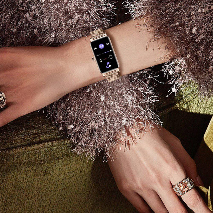 Kalsten | Zelina Women’s Smartwatch – Stylish Fitness Tracker with Heart Rate, Sleep Monitor & Notifications