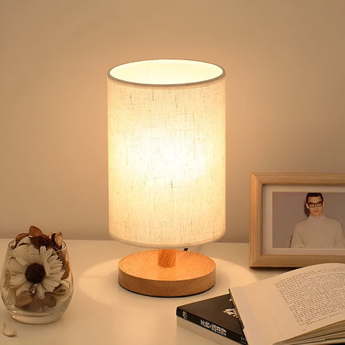 Elegant ZenShade LED - Table lamp for Luxury Bedroom Lighting Noxord