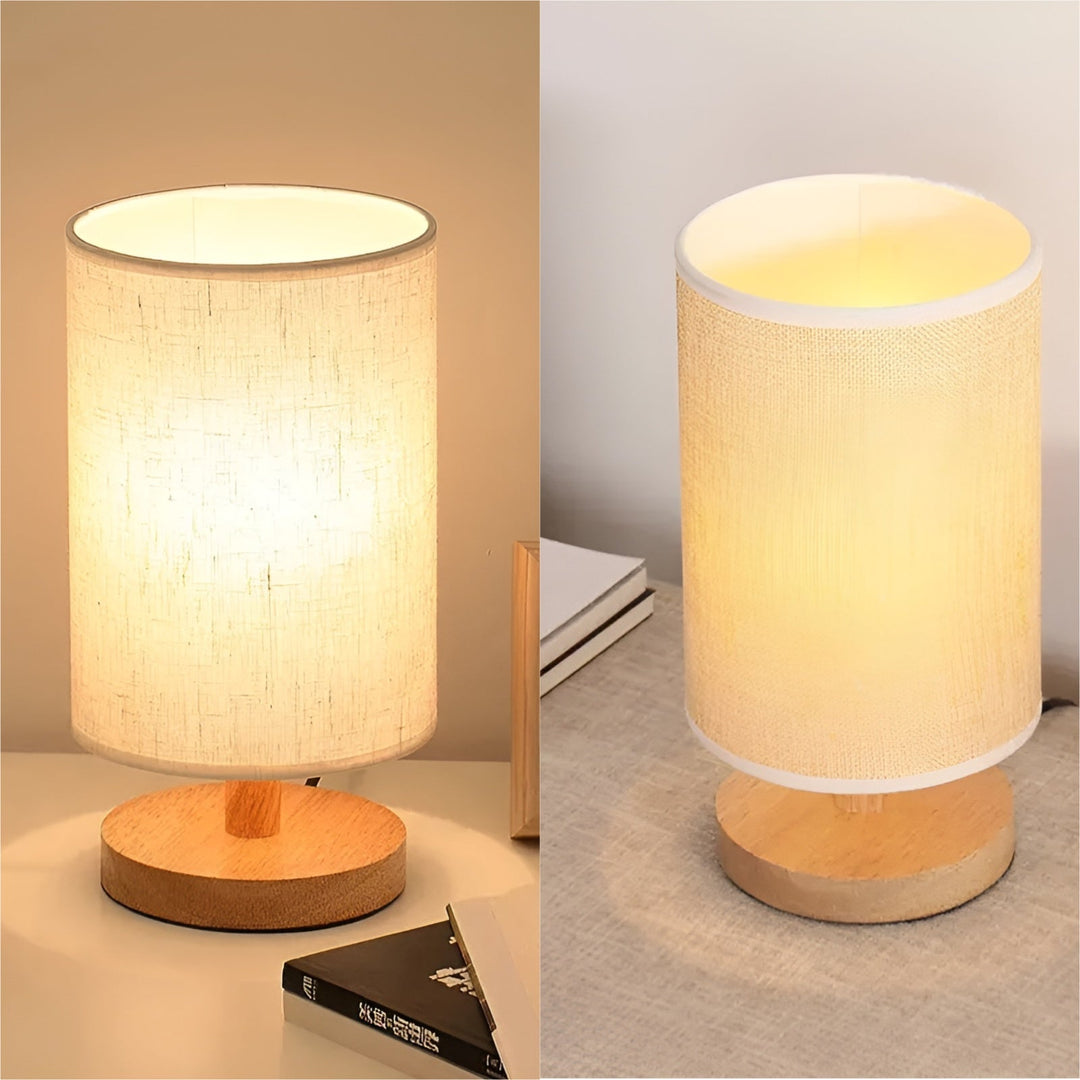 Elegant ZenShade LED - Table lamp for Luxury Bedroom Lighting Noxord