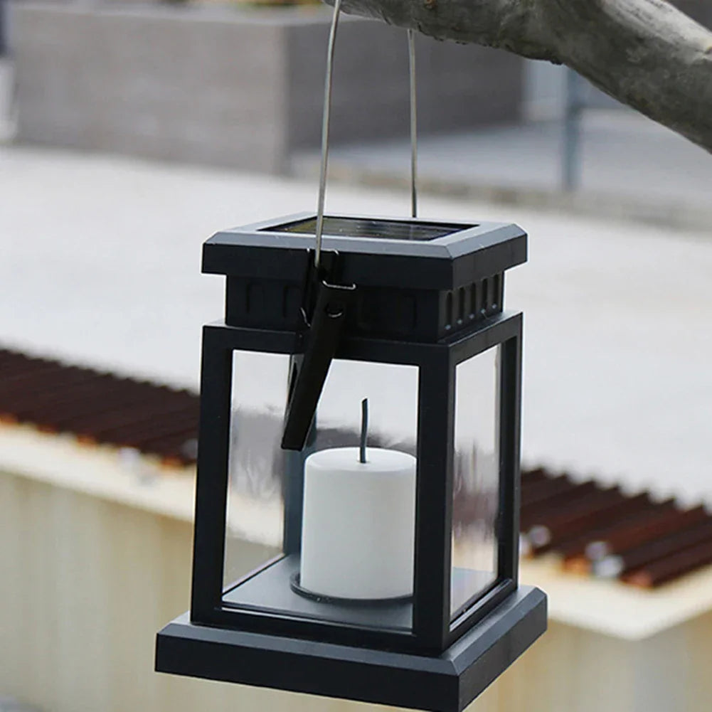 Solar-powered candle lanterns for garden and balcony – Weatherproof, Decorative LED lighting | Kalsten