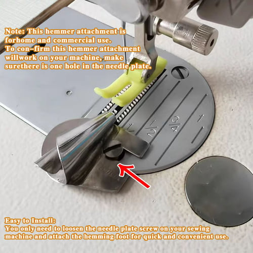 Kalsten | Precision Edge Stitcher-Rolled Hemmer Foot