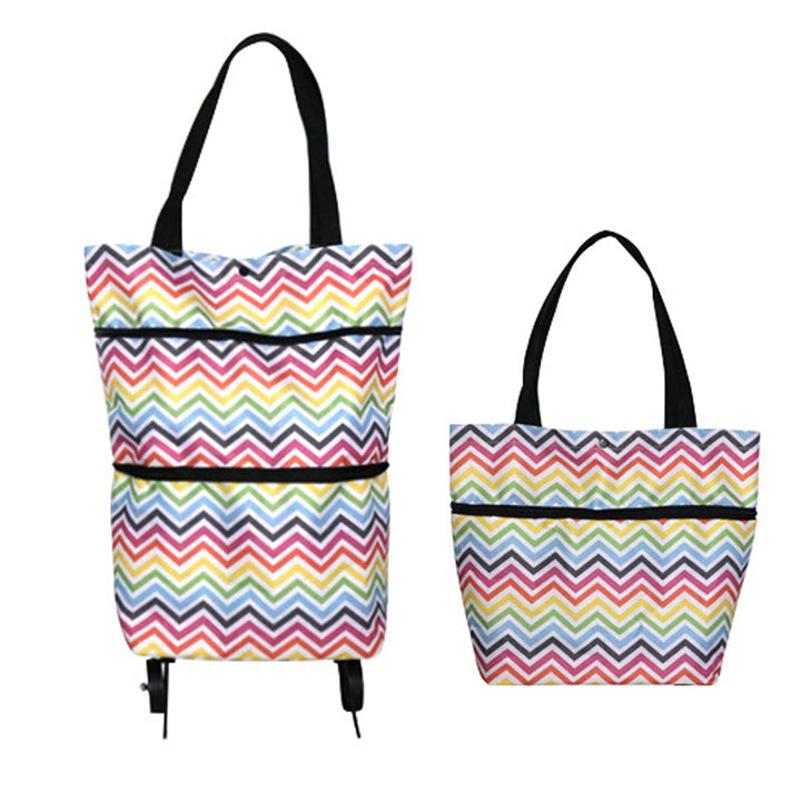 Foldable Shopping Bag with Wheels | Kalsten