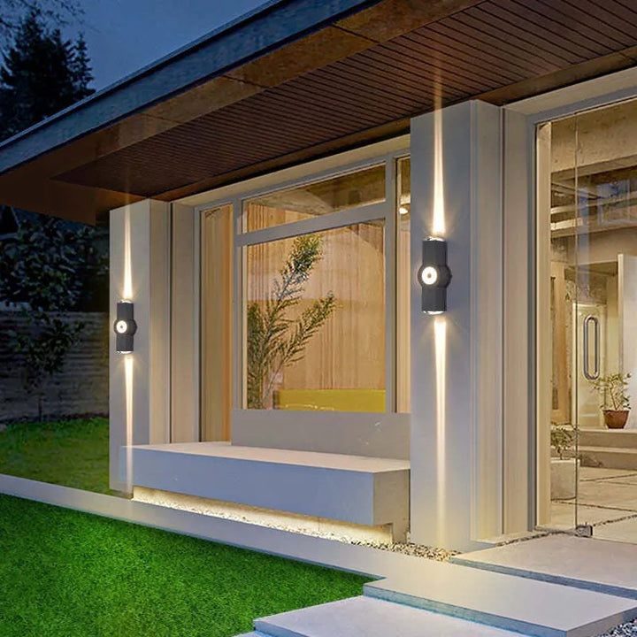 Modern Acrylic Outdoor LED Wall Lamp Noxord