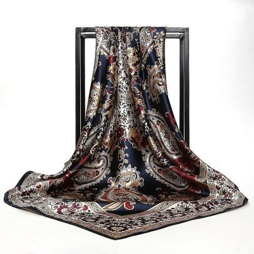 Kalsten | Large square scarf Simulation silk scarf All-match scarf Scarf