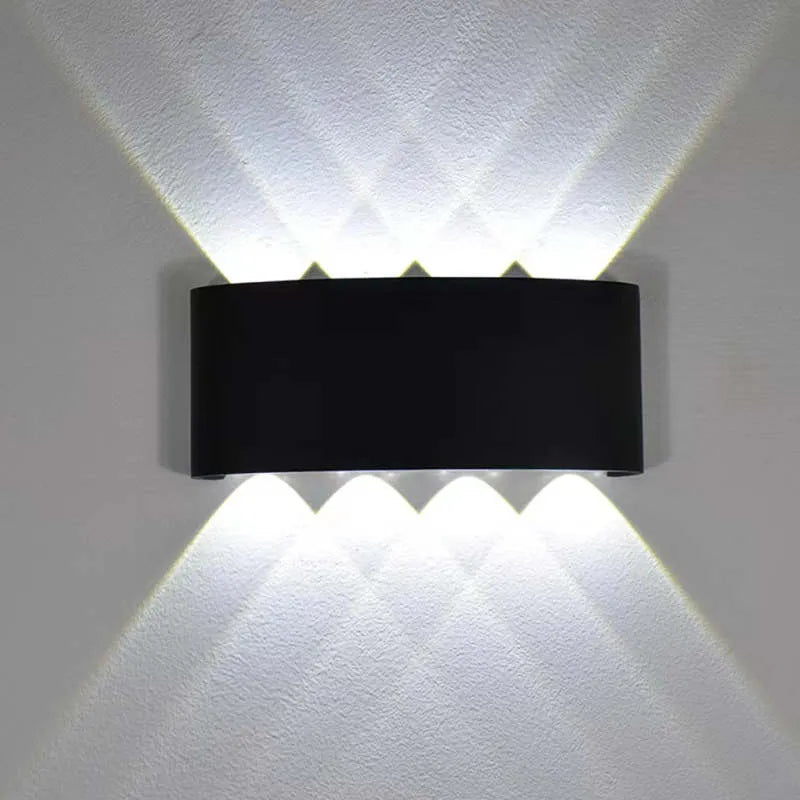 Modern White Waterproof LED Wall Lamp Noxord