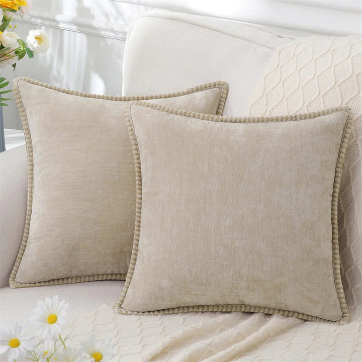Kalsten | Soft Chenille Velvet Throw Pillow Cover