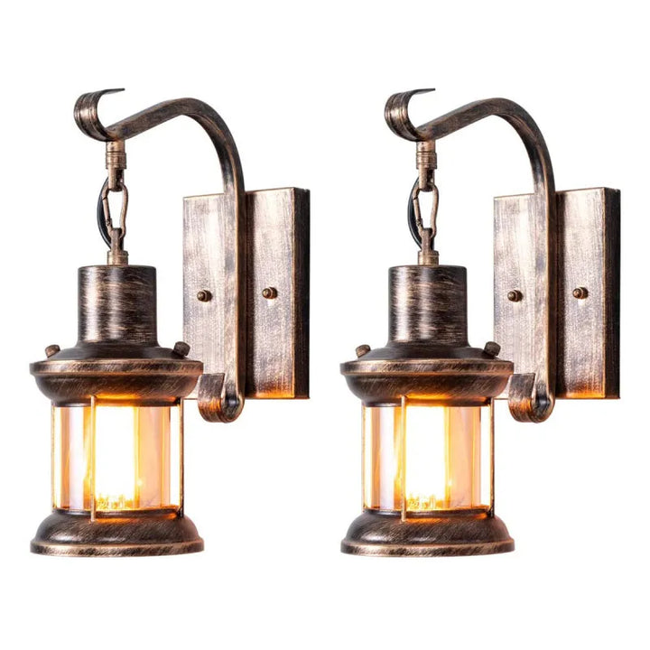 Vintage Metal Industrial Wall Light Noxord