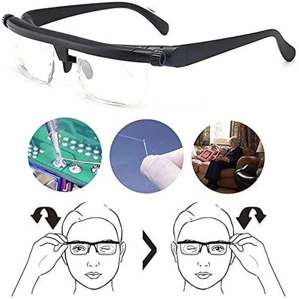 Adjustable Focus Reading Glasses Noxord