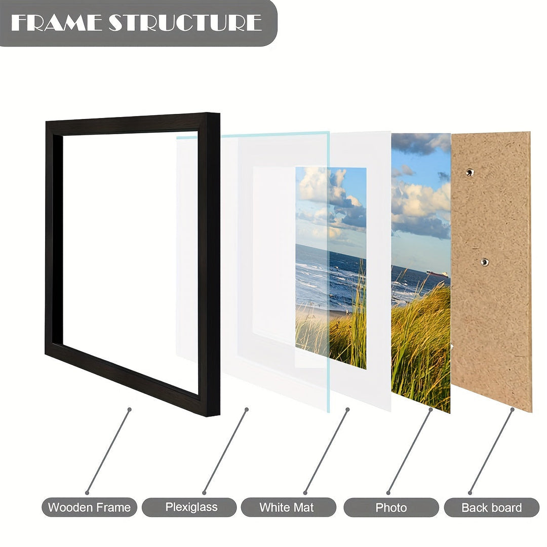 PhotoFrame – Stylish Wooden Frames Set Noxord