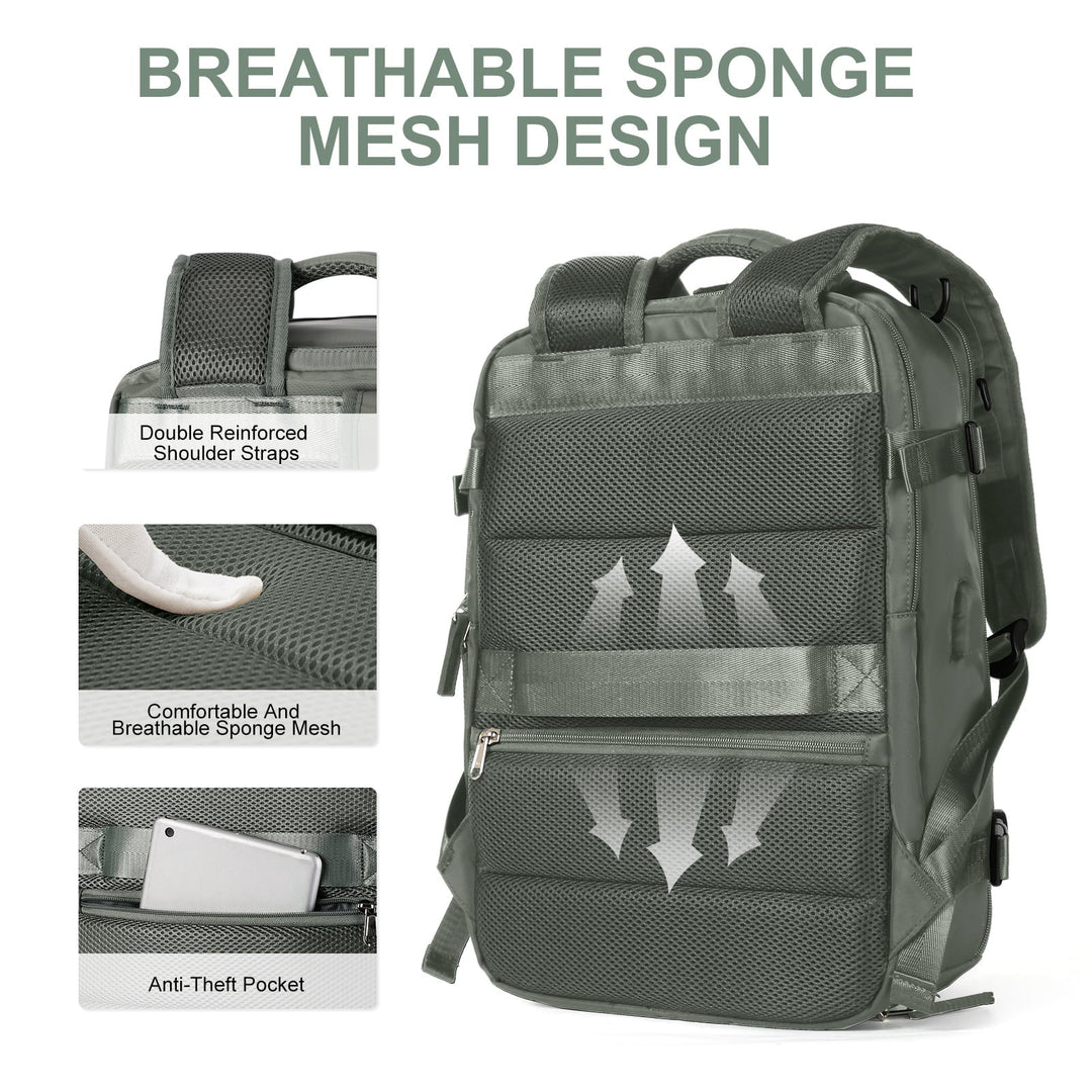Kalsten | Women's Large Travel Backpack Waterproof Hiking Backpack