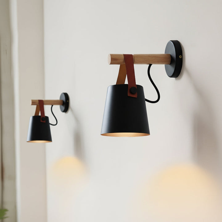 Modern Nordic Plug-In Swing Arm Wall Sconce – Adjustable Iron Bedside Reading Light | Noxord