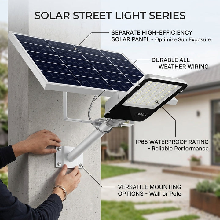 Heavy-Duty Outdoor Solar Security Waterproof Light | Kalsten