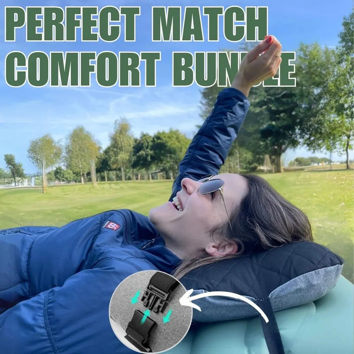 Kalsten | GreenCloud Air Sleeping Pad: Ultimate Comfort for Every Adventure