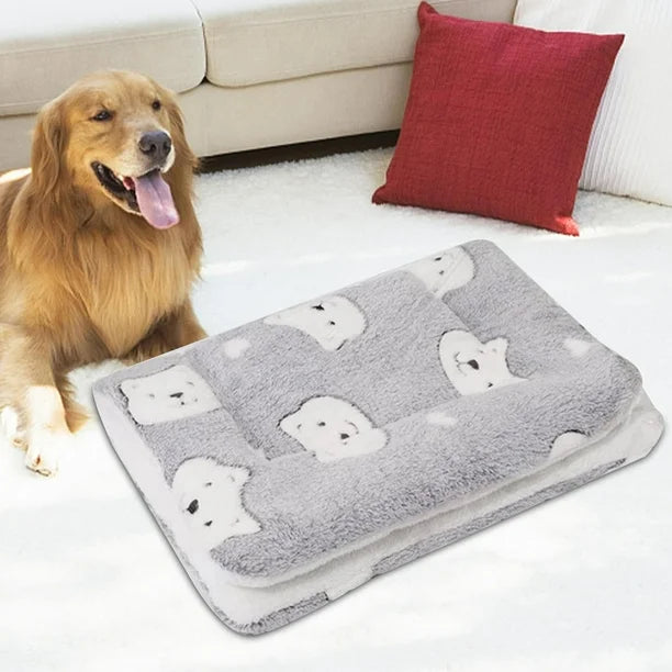Plush Washable Dog Blanket Pet Cushion Noxord