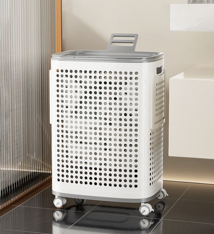 GlideEase Laundry Bin — Effortless laundry carrying without back pain for tidy, fresh clothes | Kalsten