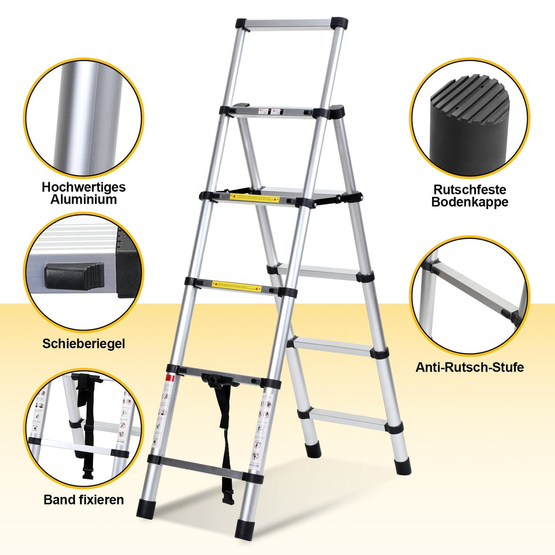 Telescoping ladder Folding ladder A-frame | Kalsten