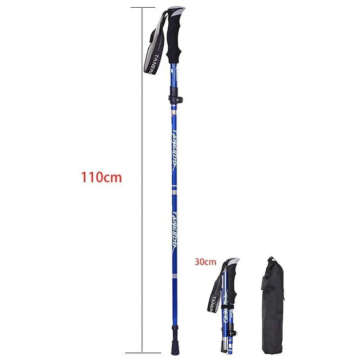Kalsten | Adjustable Trekking Poles - Folding Telescopic Rod