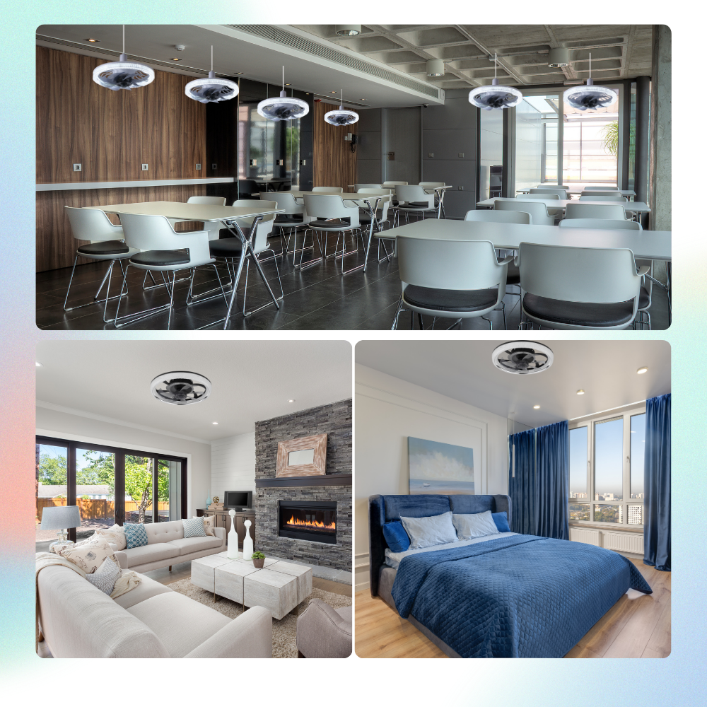 Aesthetic Ceiling Fan With Light And Remote | Kalsten
