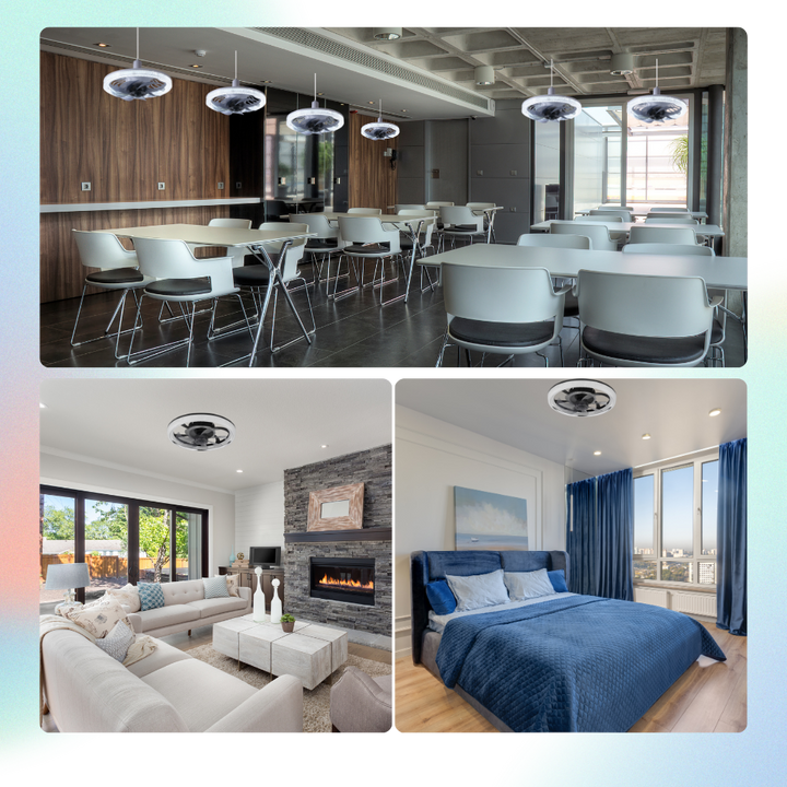 Aesthetic Ceiling Fan With Light And Remote | Kalsten