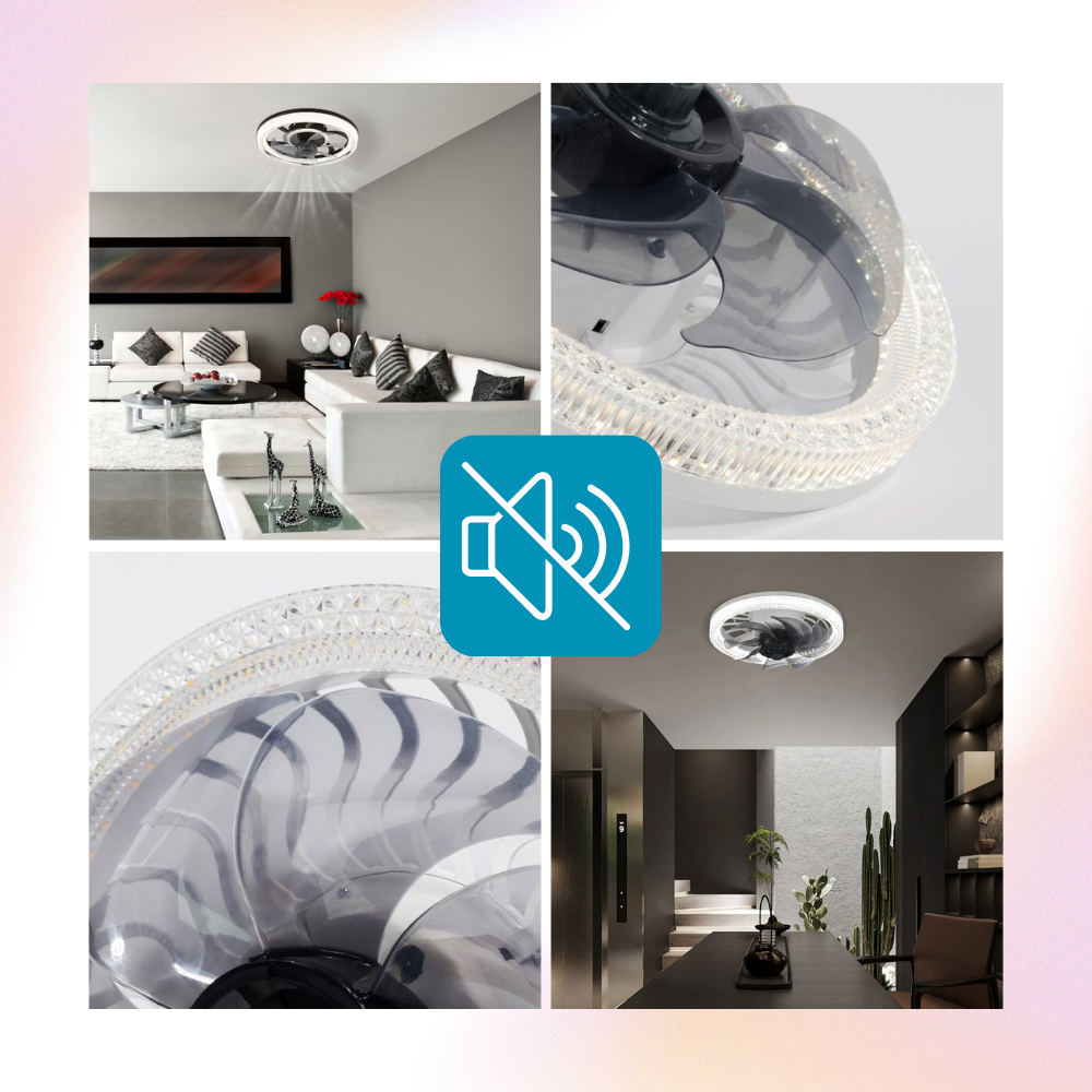Aesthetic Ceiling Fan With Light And Remote | Kalsten