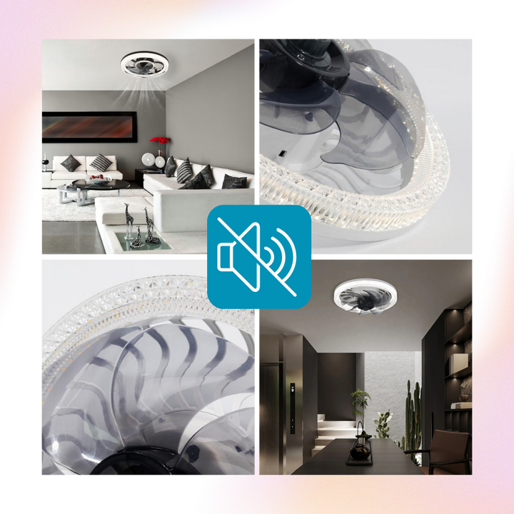 Aesthetic Ceiling Fan With Light And Remote | Kalsten