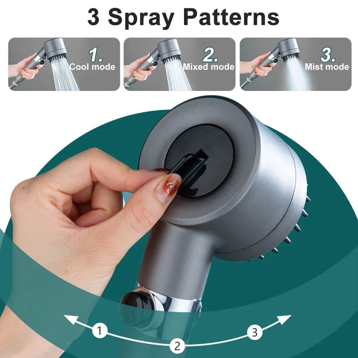 Noxord | Shower head – PowerSpray – increased pressure – Spa experience