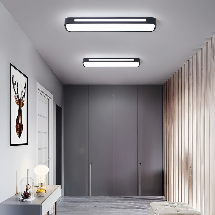 Rectangular Ceiling Light – Clear Lines & Modern Design | Perfect for Living Room and Dining Area | Kalsten