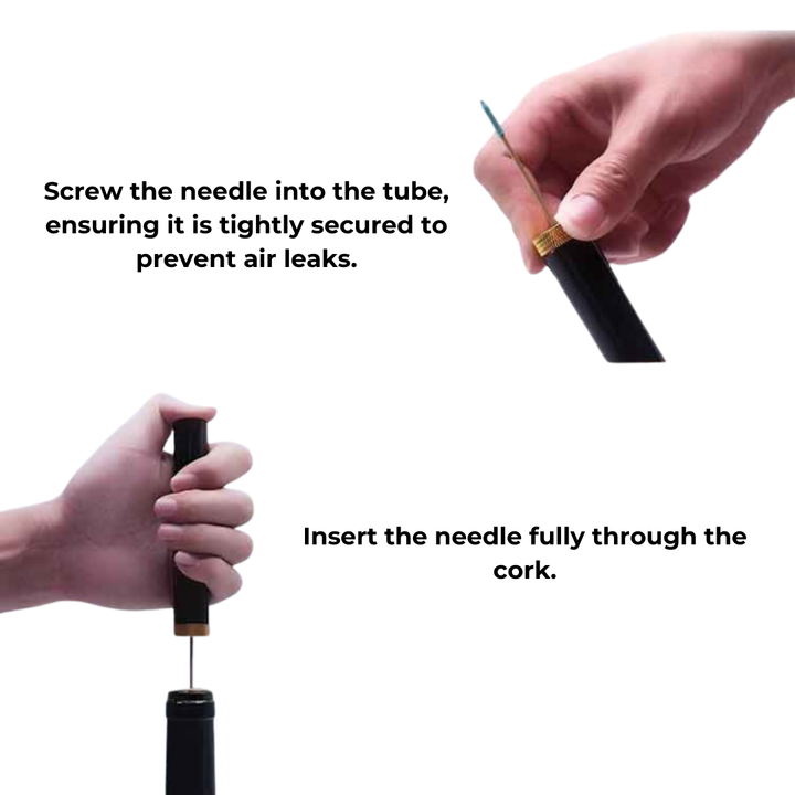 Kalsten | Air Pressure Wine Opener - CorkEase