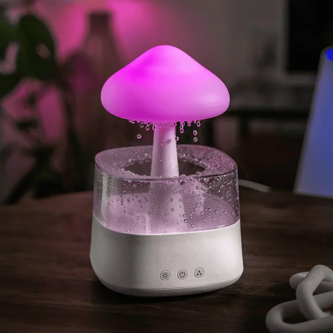 Stylish CalmCloud - Cloud Air Humidifier with Night Light Noxord