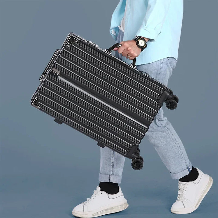 Aluminium frame hard shell suitcase – Geneva | Kalsten