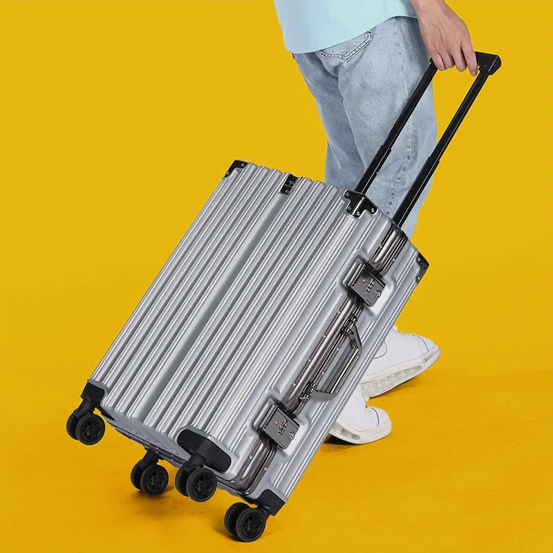 Aluminium frame hard shell suitcase – Geneva | Kalsten